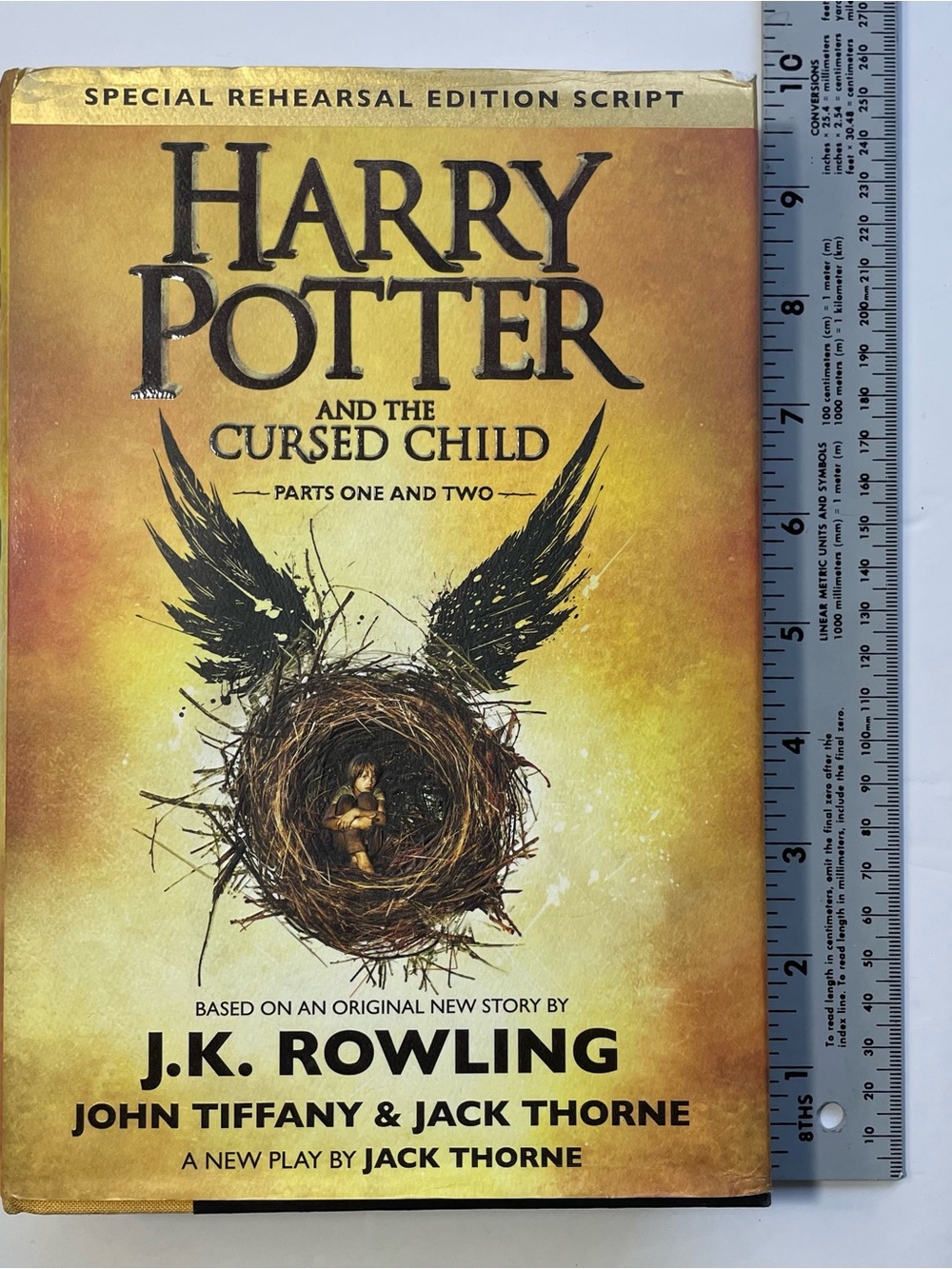 Harry Potter and the Cursed Child (Parts 1 & 2) – First Edition Hardcover Script